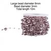 10m Christmas Tree Beads Garland Artificial Beads Trim Garland Decor For Party