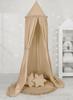 Play mat with ruffles - beige