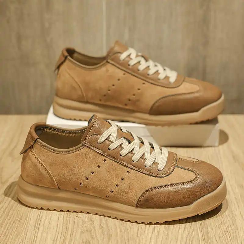 Tênis Masculino com Cadarço na Floresta Atacado Casual Botas de Tamanho Grande Sapatos Para Homens Esporte Moda Fabricante Baixa Oferta