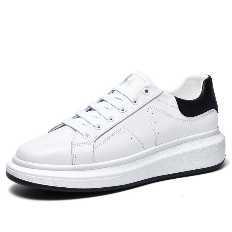 Invisible Height Increase 5CM Small White Shoes Couple Thick Baseplate Shoes Men's Casual Shoes Foreign Trade Large Size Sports Shoes Men