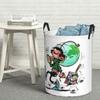 Laundry Collector Gaston Lagaffe Foldable Laundry Basket Large Storage Baby Washing Basket Home Organizer