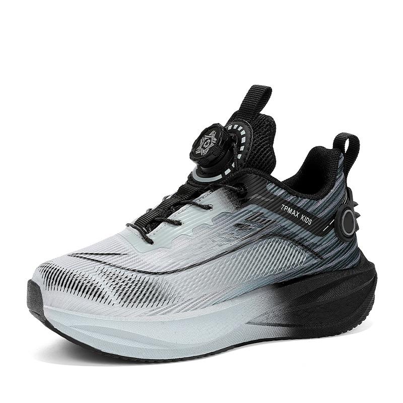 Kids Flyknit Sport Sneakers Lightweight Breathable Anti Slip Soft Sole School Walking Running Casual Shoes Daily Travel Outdoor