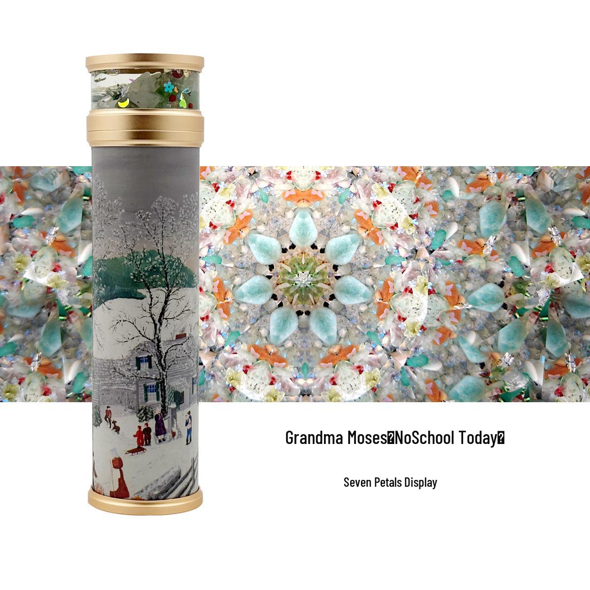 

Мистецтво Бабусі Мозес Калейдоскоп Призма - Ручна Робота Колекційний Подарунок на День Народження