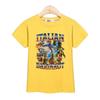 2026 Summer Cotton Versatile Breathable Cool Parent Child Wear Transformers Autobots Attack Cartoon Printed Children's T-shirt