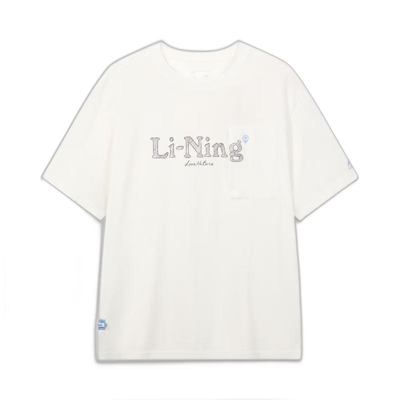 Li-Ning Unisex Summer Casual Short Sleeve T-Shirt AHSW519 S