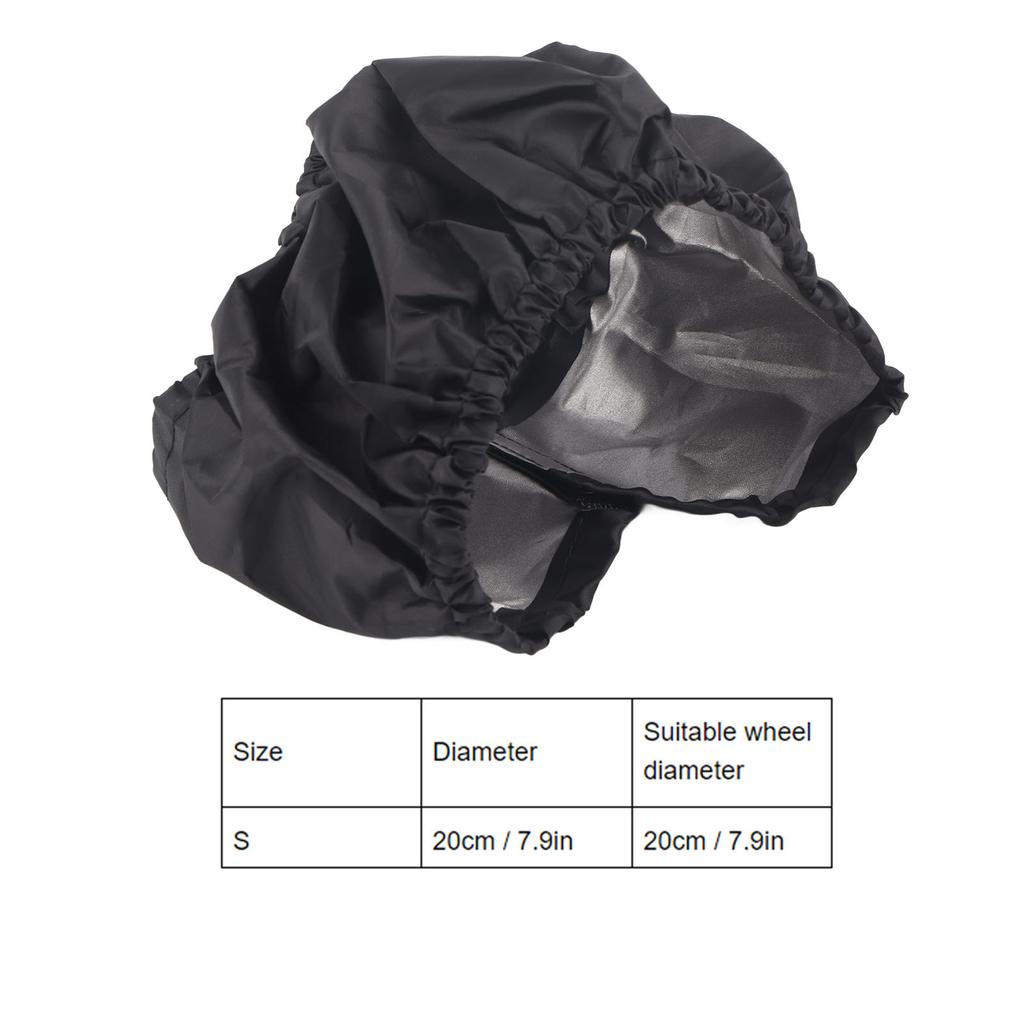 Infant Stroller Wheel Dustproof Cover Oxford Fabric Pram Wheels Cover Pushchair Accessory