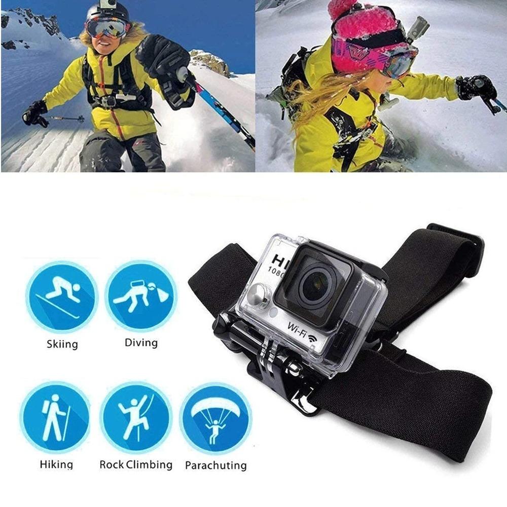 For GoPro Chest Strap Adjustable Harness Strap Elastic Chest Strap For GoPro Hero 13 12 11 10 9 DJI Action 4 3 Insta360 X4 X3