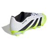 Adidas predator league soccer shoes hybridfeel upper White/Black