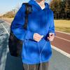 Men's Loose Fit Hooded Sweatshirt, New 2025 Style, Light Gray, Casual Jacket for Spring/Autumn/Winter