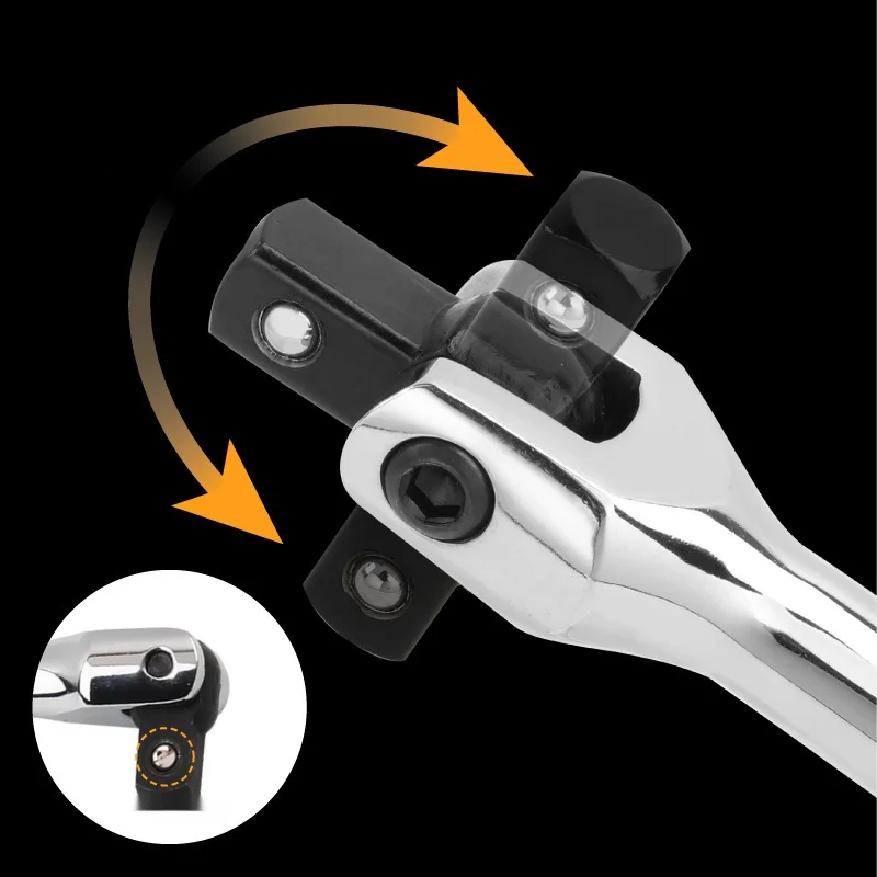 F-bar Wre1/2 F Rod Long Force Bar Activity Head Socket Wrench With Strong Force Lever Steering Handle 10" 12" 15" 18" Hand Tools