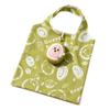 Easy To Carry Cartoon Folding Shopping Bag Foldable Fruit Print Grocery Bag Eco-friendly Reusable Shopping Handbag Outdoor
