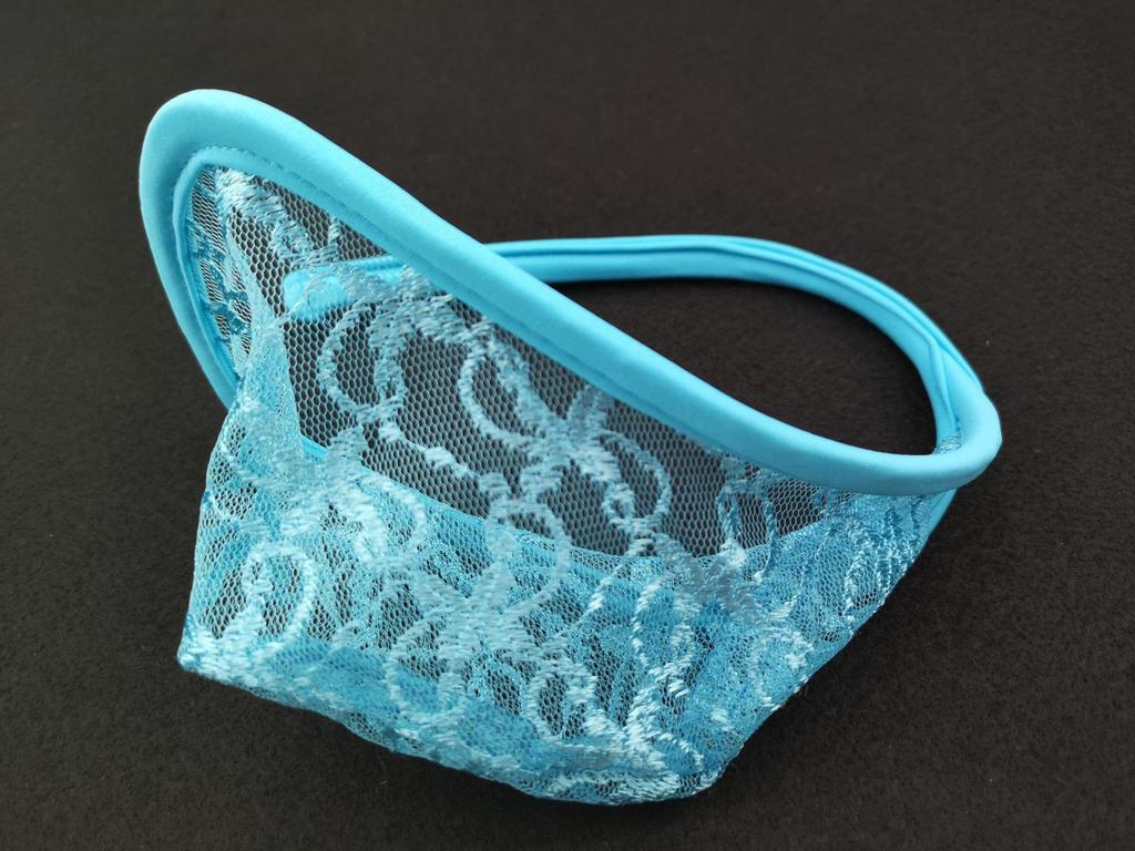 Men's Lace C-String Invisible Thong: Sexy, Erotic Underwear for Couples.