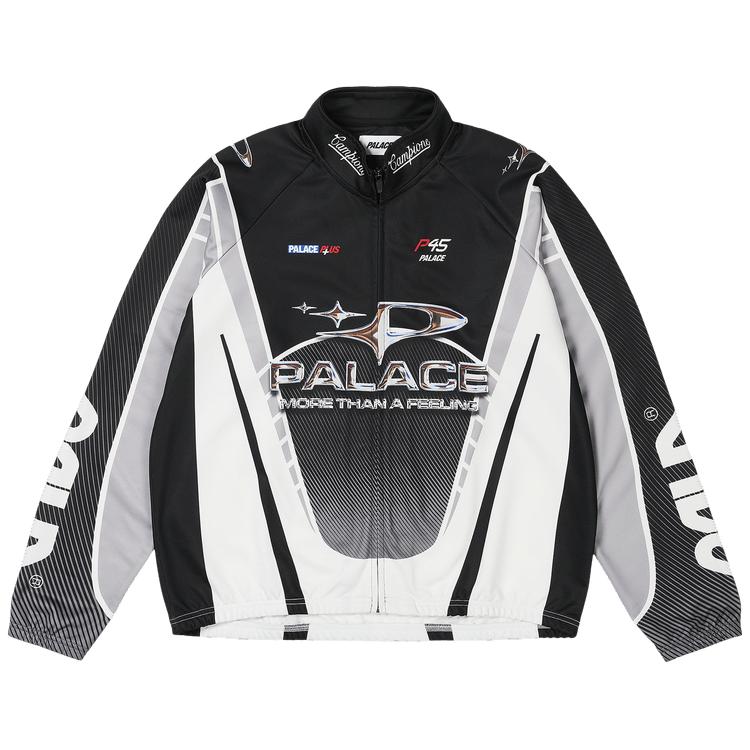 

Palace More Than A Cycling Zip Jacket Black/Silver Unisex Outerwear P29ES060 M
