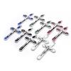 10pc Christ Cross Pendants for DIY Necklaces Bracelets Earring Key Chain