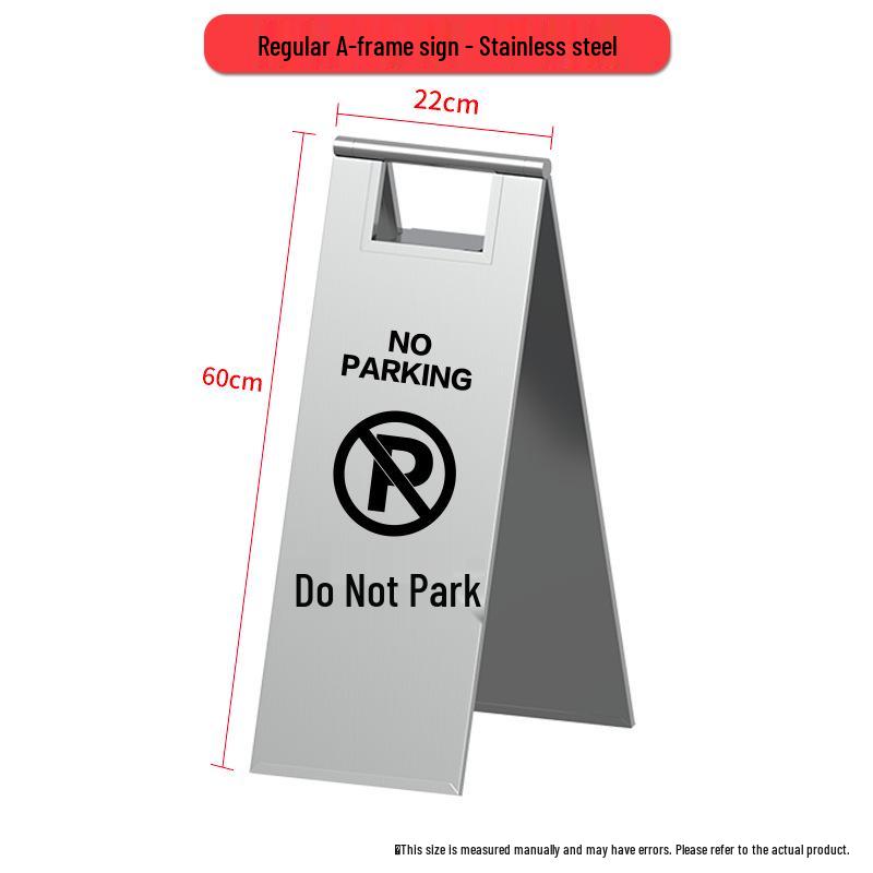 Standard A-frame Signs: Hotel, Commercial, Hospital, Warning, Toilet, Caution Steps, Slippery