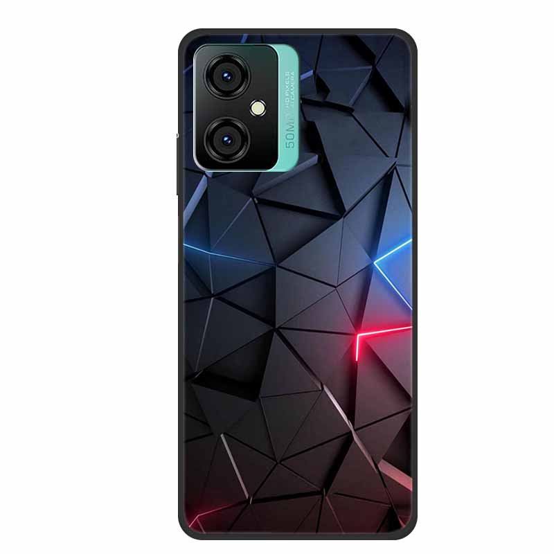 For Blackview Oscal C70 Phone Cover Case Luxury Silicone TPU For Blackview Oscal C 70 Soft Marble Flowers Protective Cases Coque