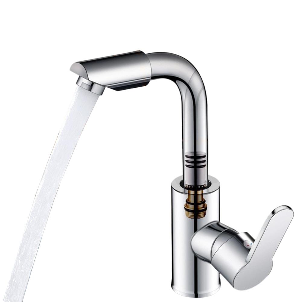 Stainless Steel Cold Water Faucet With Noise-Reducing Filter And Smooth Control For Kitchen Bathroom Basin Faucet