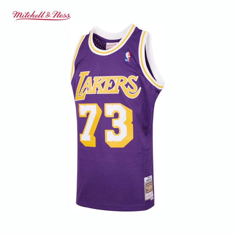 Mitchell & Ness NBA Lakers Dennis Rodman Basketball Jersey M