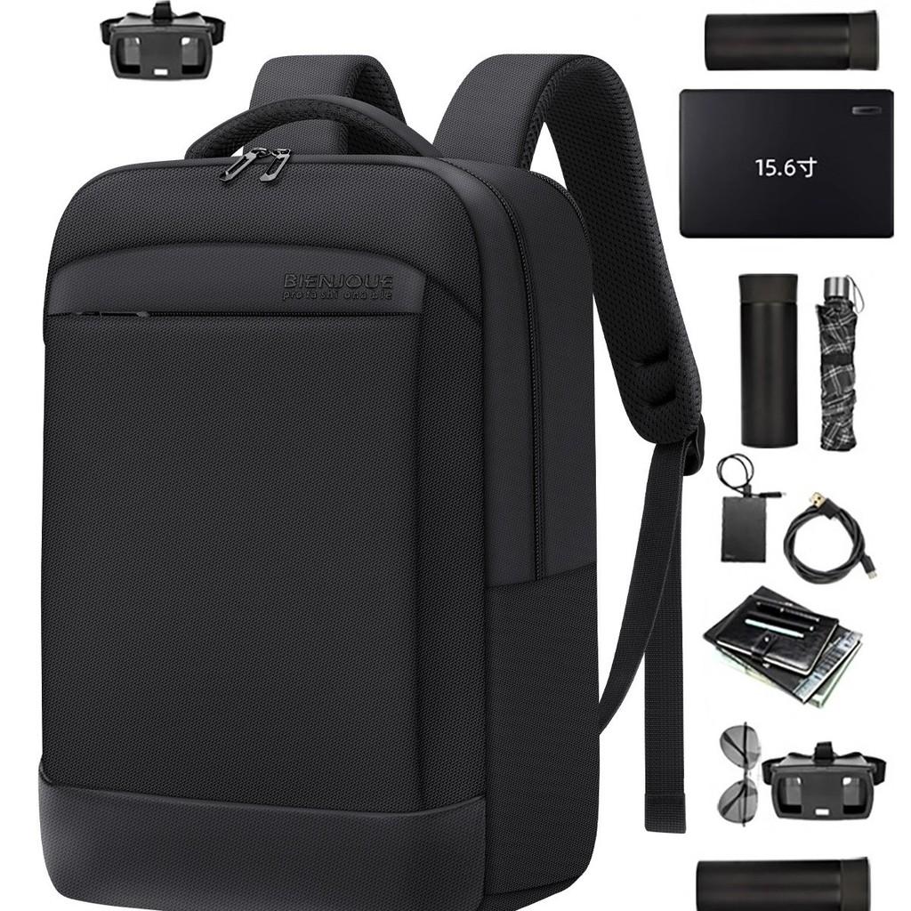Oxford Cloth Business Laptop Backpack With Waterproof Design For Professionals And Travel
