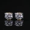 Antique-Finish Vajra Scepter Beads: Color-Preserving Silver Six-Syllable Mantra Spacer for DIY Tibetan Bracelets