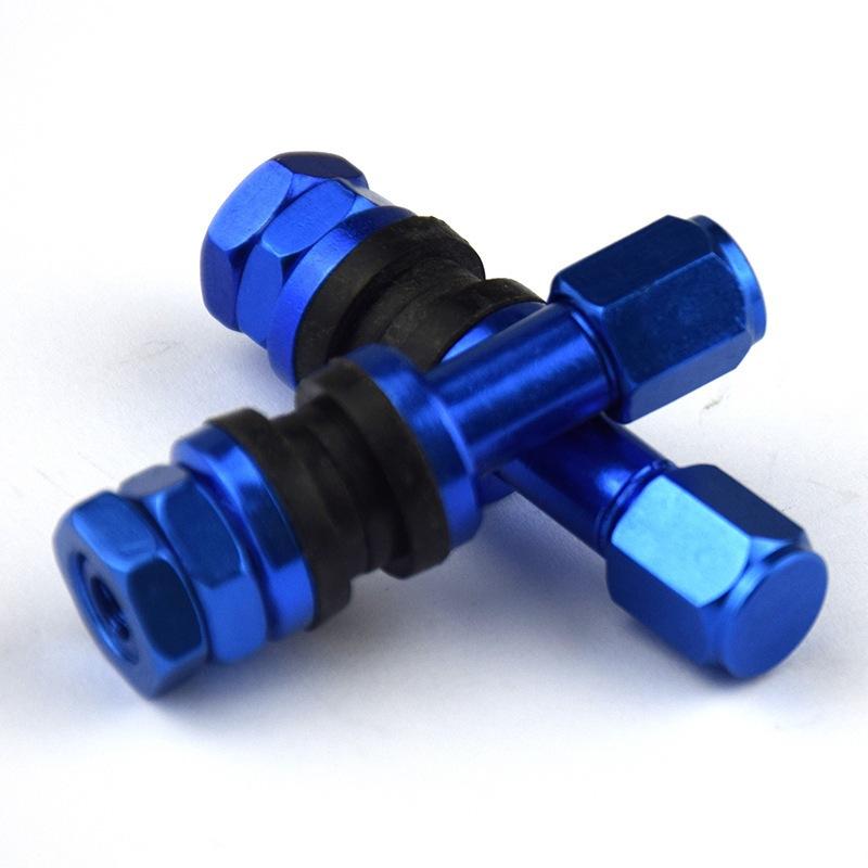 TR43E Aluminum Alloy Tubeless Tire Valve Stems 4PCS Durable Airtight Wheel Air Valves for Cars SUVs and Light Trucks Set Valve Stems 1