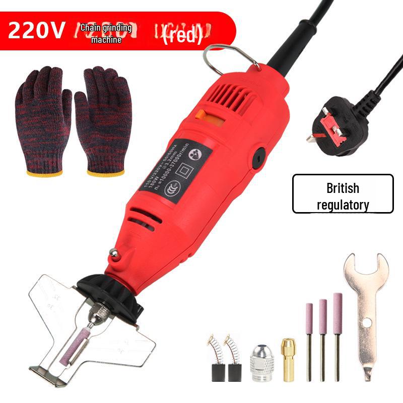 Electric Chain Grinder & Saw - Meets European, American, British, and Australian Standards