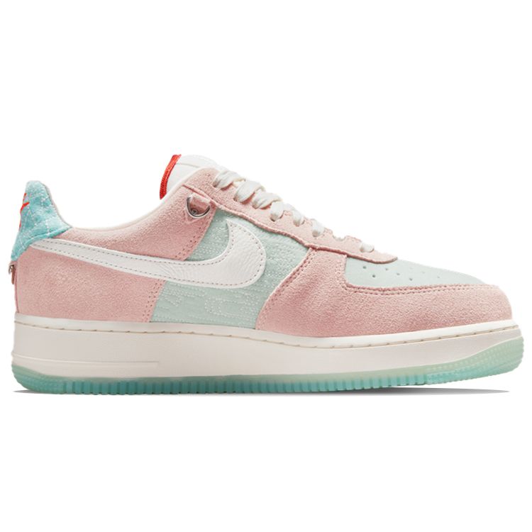 Nike Air Force 1 07 LX Shapeless, Formless and Limitless Women Sneakers Pink Seafoam Sail DQ5361-011