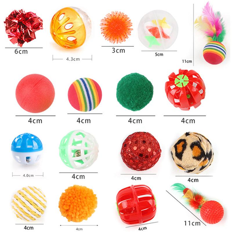 1Set Trendy Feather Catnip Cat Play Balls; Unique Soft Feather Catnip Toys for Kittens