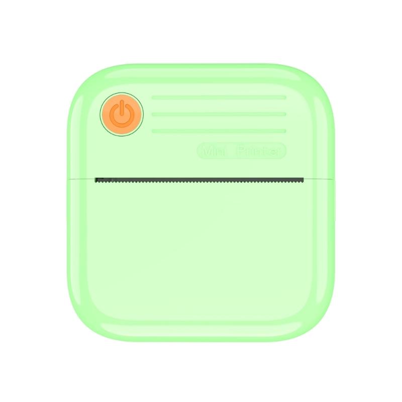 Mini Thermals Label Maker For Children Cordless Bluetooth-compatible Printing 200DPI Resolution Safe 45 Degree Tear Line Rechargeable Type C