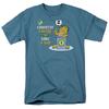 26 Garfield Conserve Energy T Shirt Mens Licensed Cat Jim Davis Comic Tee Slate Unisex T-Shirt