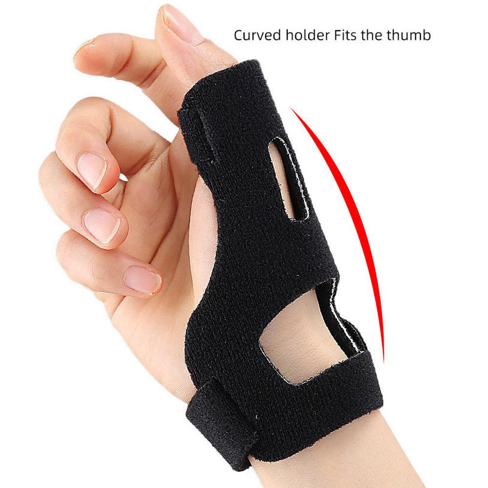 1Pcs Adjustable Thumb Brace Night Support for Pain Relief, Arthritis Tendonitis Carpal Tunnel, Wrist and Thumb Support Stabilizer