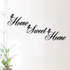 New Style 'Home Sweet Home' Proverb Wall Sticker for Living Room/Bedroom - Exquisite Carving KS069