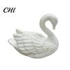 Elegant Swan Figurine 3D Printed White Figurine, Modern Minimalist Statue Decoration, Animal Sculpture Desk Ornament for Home Office Living Room Shelf