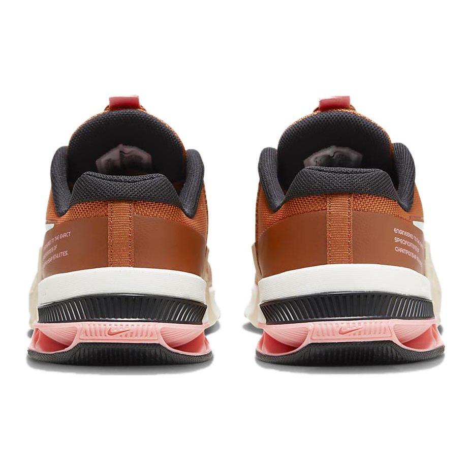 Nike Metcon 8 Shock Absorbing Non-Slip Low-Top Training Shoes Women Sneaker Brown White DO9327-200