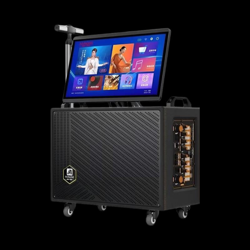 MALONE Portable Karaoke Sound System with 18.5-inch Display (CN version)