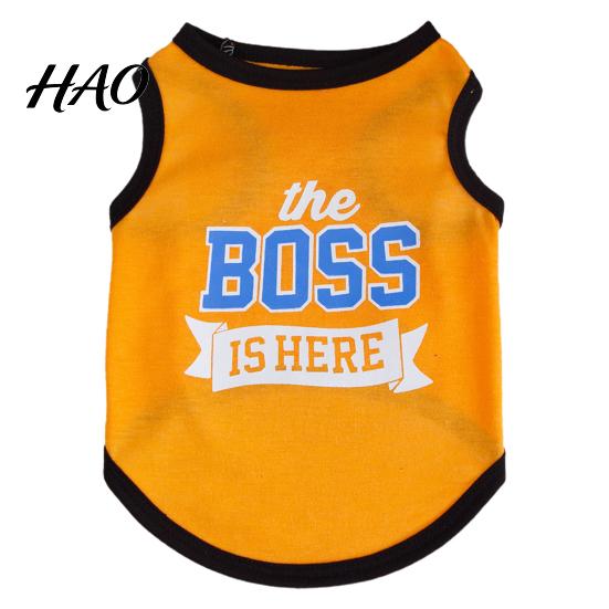 Letter Printing Dog Vest Pet Cute Summer T-Shirt Outdoor Clothes Ultra-thin Breathable Two-Legged for Small Pets Puppy