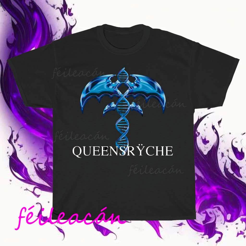 Brand New QUEENSRYCHE MUSIC Logo Activ Logo American T-Shirt Funny Size S to 5XL L