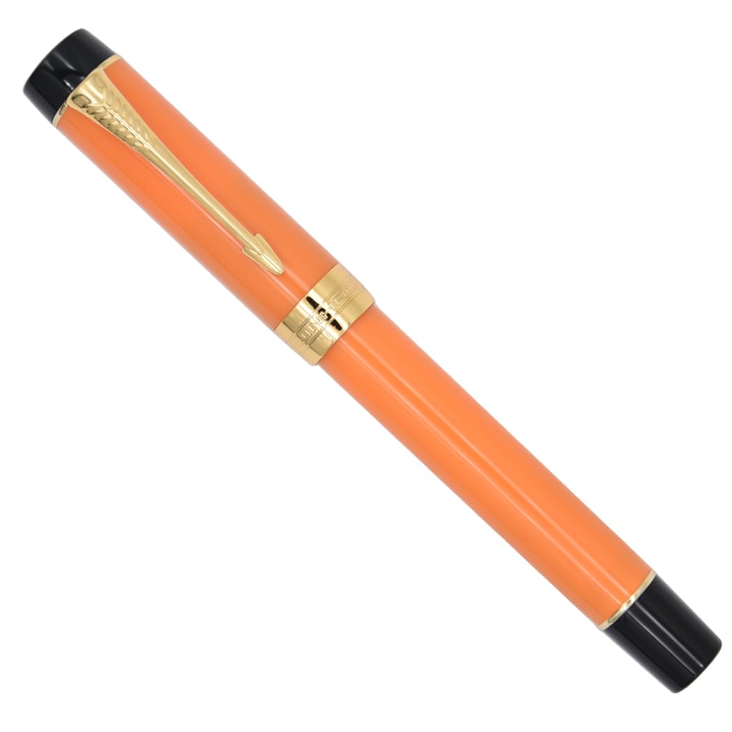 

Ranvi Jinhao 100 Fountain Fine Solid Orange Pen, Nib,