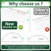 2/4/6Pcs New Plant Climbing Moss Poles Plastic Adjustable Height Plants Growing Support Stand  Indoor Plant Stake Growing Pole