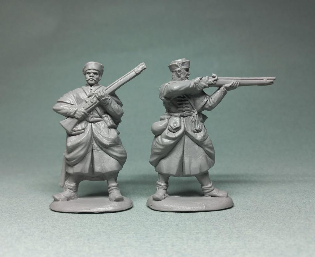 Kit Soldier 17th Century Polish Warriors Plastic Figures KSU32015 1/32 (8 Figures) (Human)