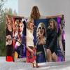 Famosa Coperta in Flanella Cantante T-Taylor, Coperta in Peluche Ultra Morbida e Calda per Casa, Camera da Letto, Letto, Divano, Ufficio, Campeggio, Picnic