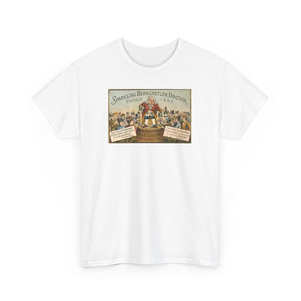 Vintage Sparking Berncastler Doctor (1893) T-Shirt, Tshirt Tops Tee, Top, Shirt, Casual Wear