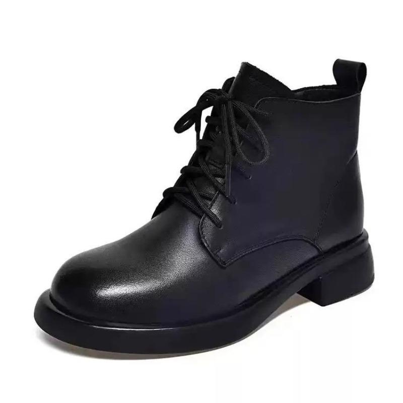 New Style of Shoes: Short Boots, Round Toe, Thick Heel, Soft-soled, Short Cotton Boots for Women