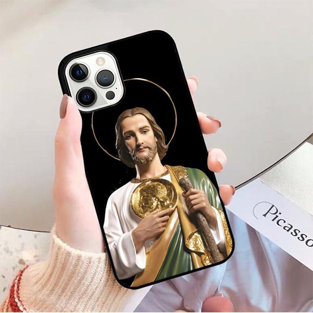 

San Judas Phone Case For iPhone 17 Air 16 15 14 13 12 Pro Max Plus Max Cover Shell coque iPhone 17Air