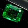Natural Green Emerald Loose Gemstone Emerald Cut 9 ct Colombian for Jewelry Making and Crafts