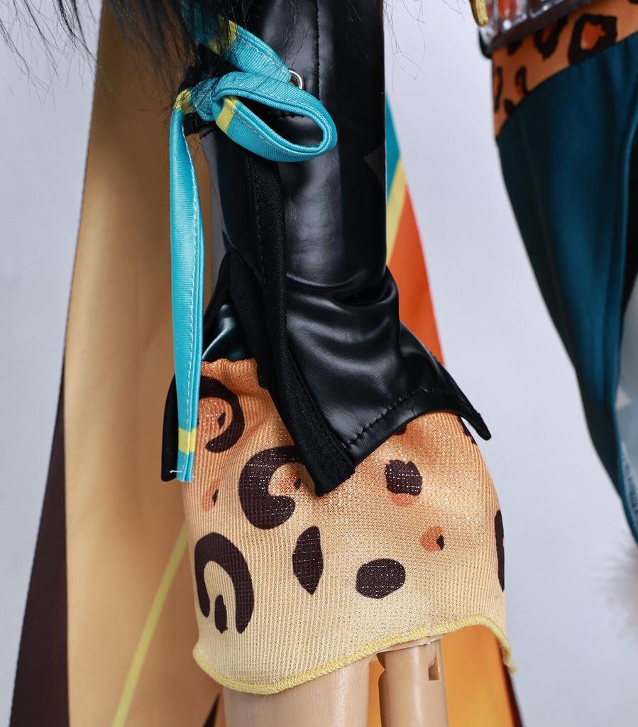 Kostým pro cosplay Genshin Impact Natlan Sinonyn pro ženy - Anime halloweenský hrací oděv
