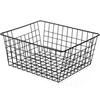 Storage Basket With Iron Material For Home Office And Bathroom Organization