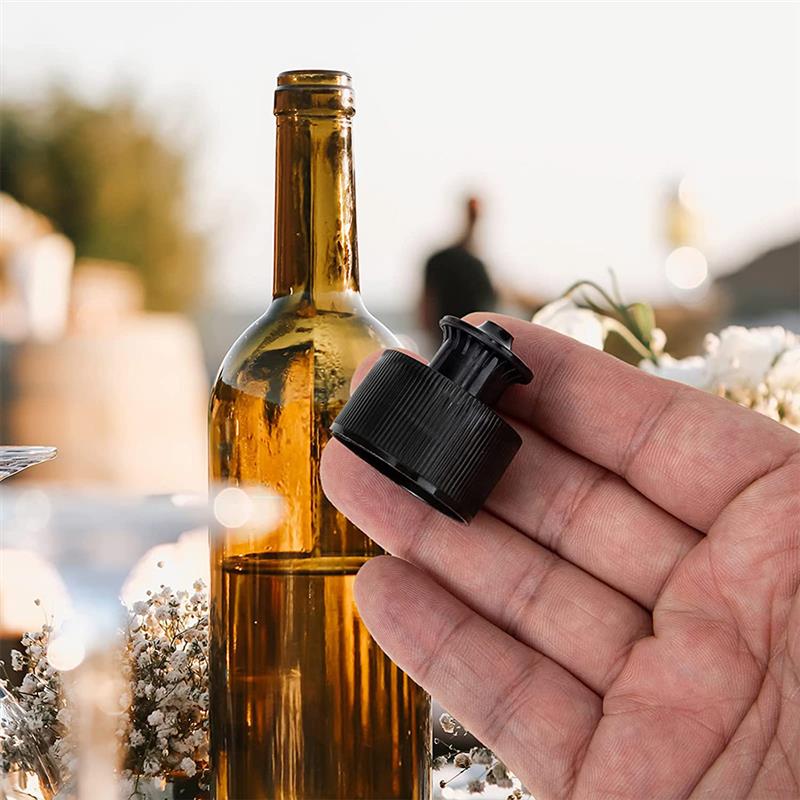 30pcs Plastic Bottle Cap Reusable Drinking Bottle Cap Leakproof Water Bottle Lids Screw Bottle Cap Replacement
