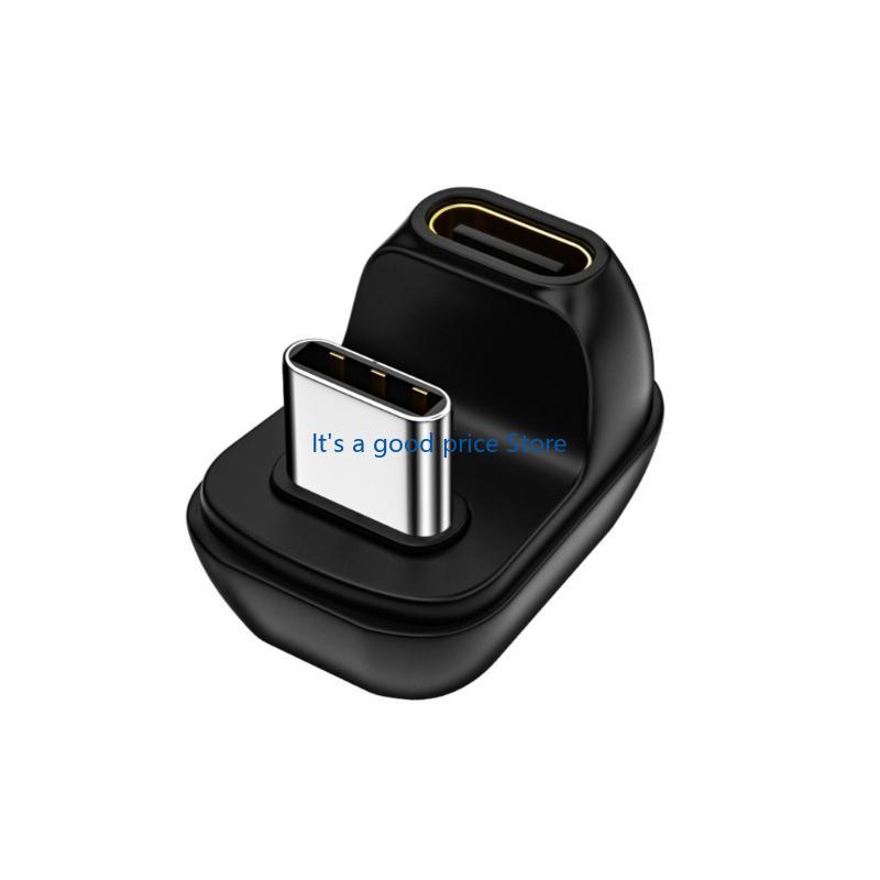 Travel 180 Degree Type C Connector Charging Adapter for Efficient Charging Not Support/Support 8K 60Hz Video Output