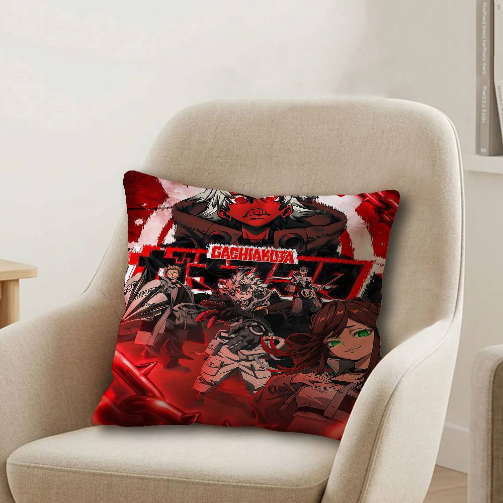 Hot Cool Anime GGachiakuta Cushion Cover Inches Farmhouse Decor Home Throw Pillow Covers for Couch Decorations